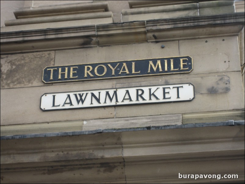 Royal Mile.