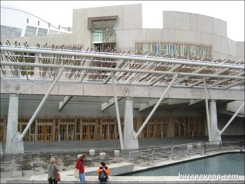 Scottish Parliament Building.