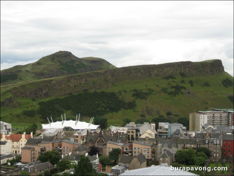 Arthur's Seat from Calton Hill.