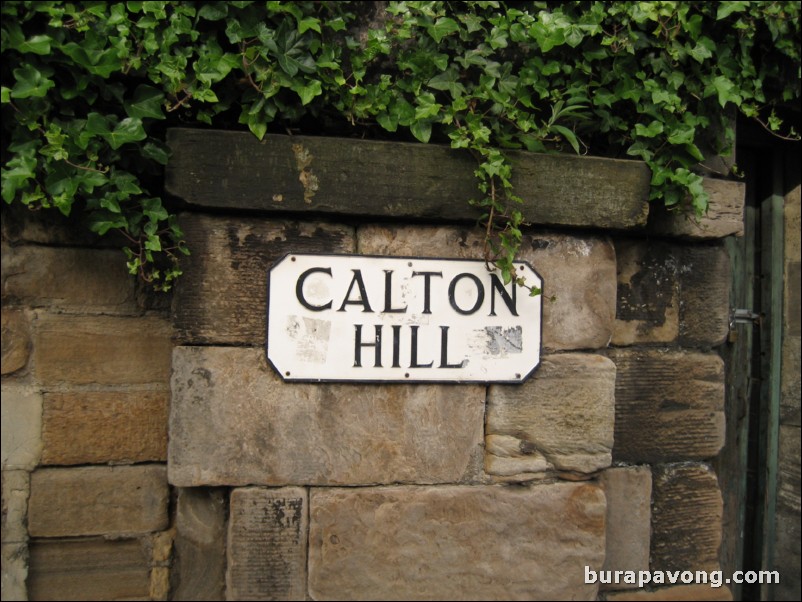 Calton Hill.