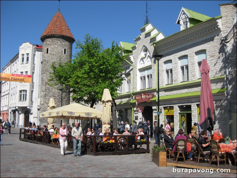 Entering the Old Town.