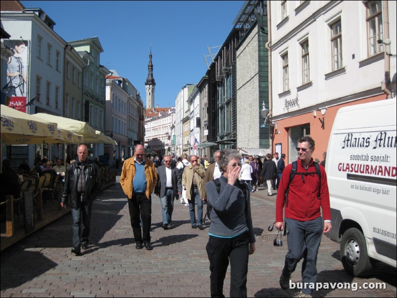 Inside the Old Town.