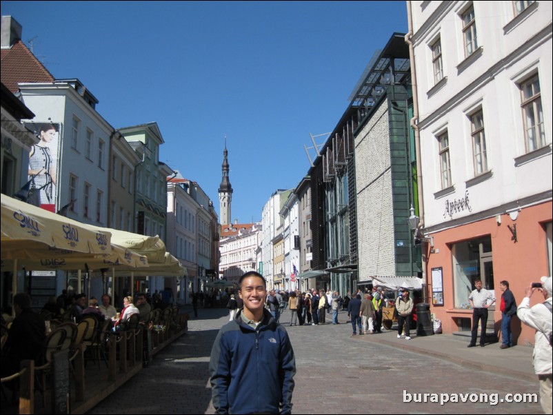 Inside the Old Town.