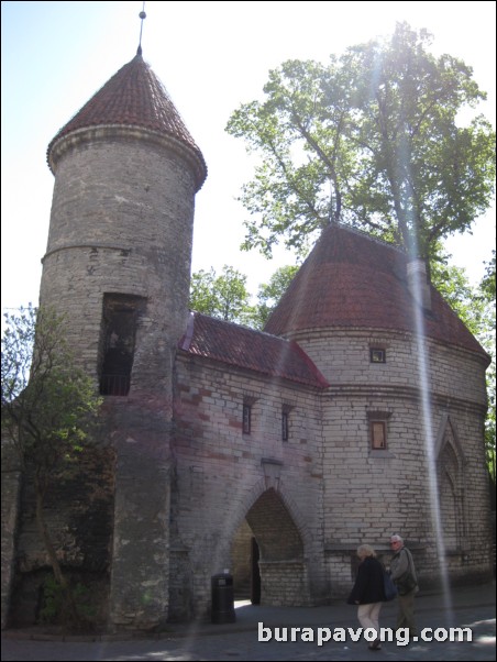 Viru Gate, entrance to the Old Town.