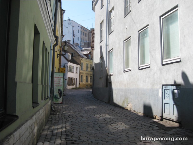 Inside the Old Town.