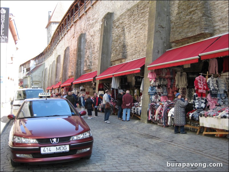 Inside the Old Town.