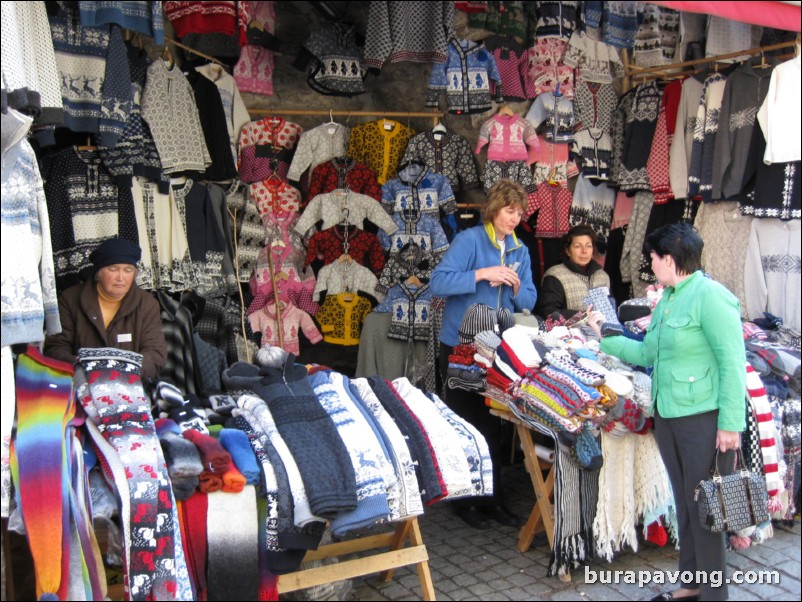 Inside the Old Town.