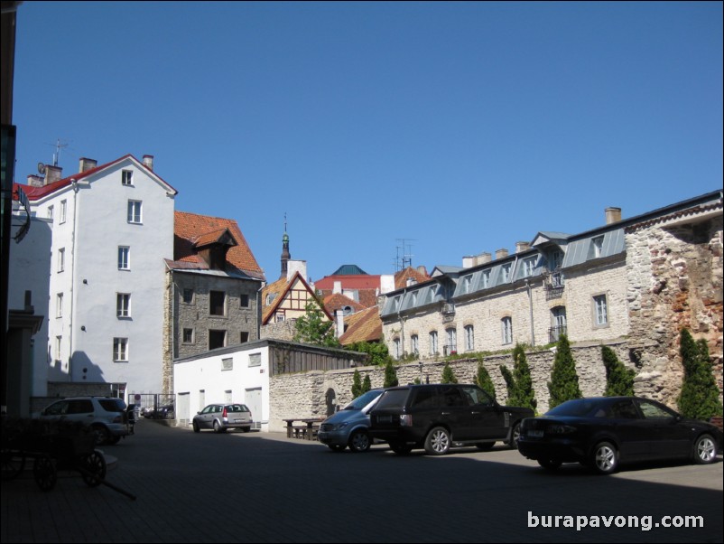 Inside the Old Town.