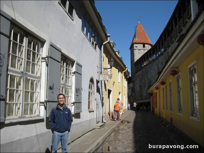 Inside the Old Town.