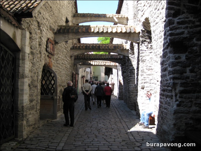 St. Catherine's Passage in the Old Town.