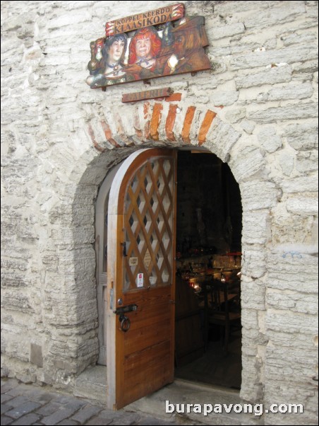 St. Catherine's Passage in the Old Town.