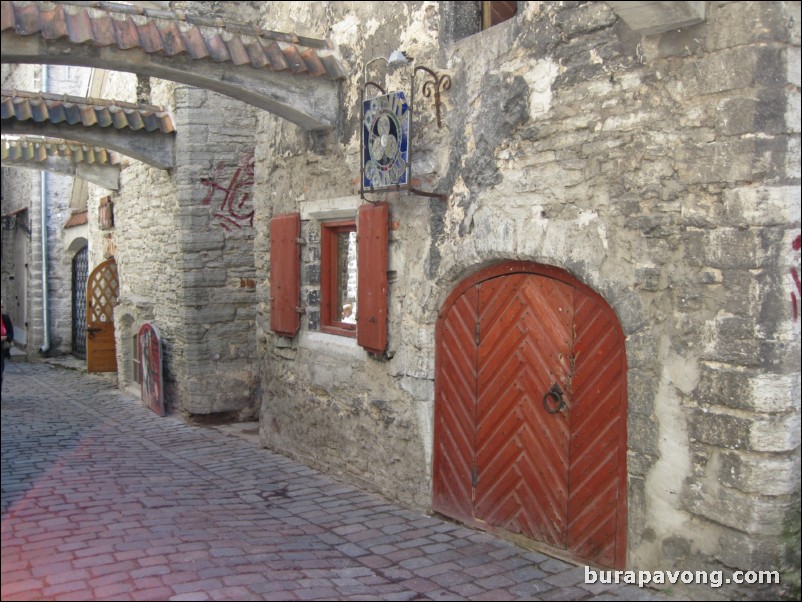 St. Catherine's Passage in the Old Town.