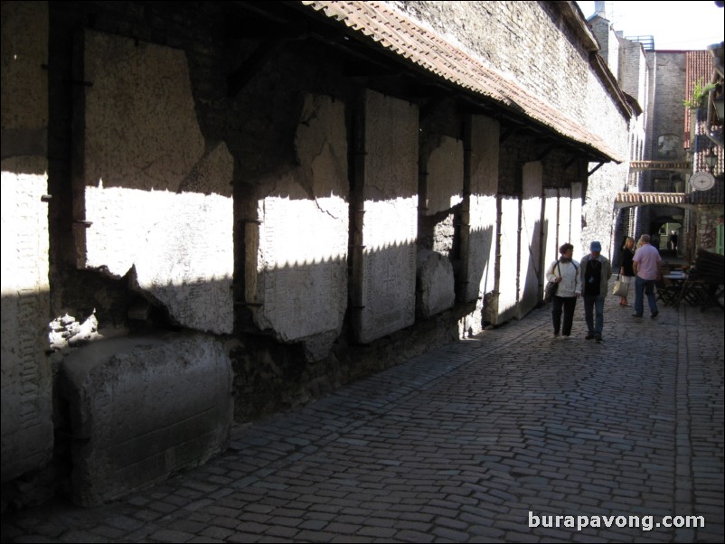 Inside the Old Town.