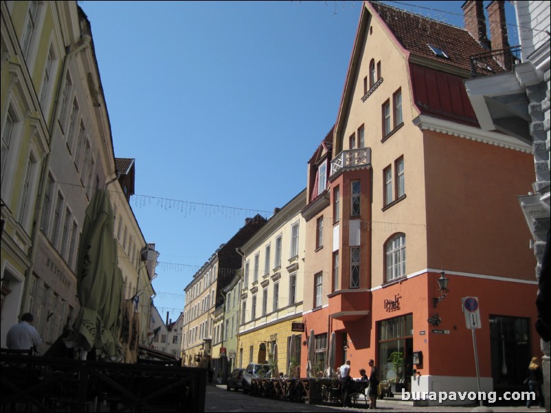 Inside the Old Town.