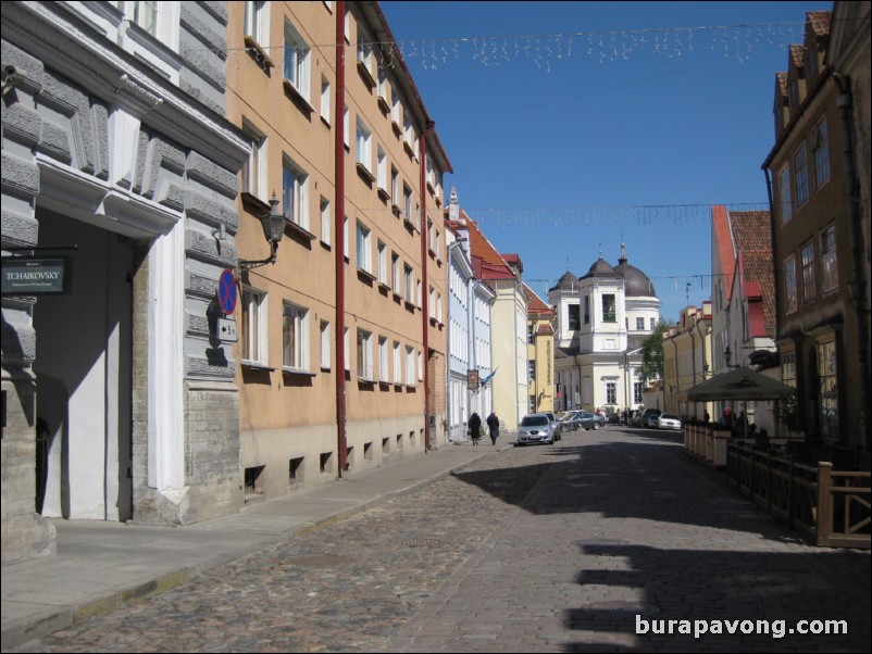 Inside the Old Town.