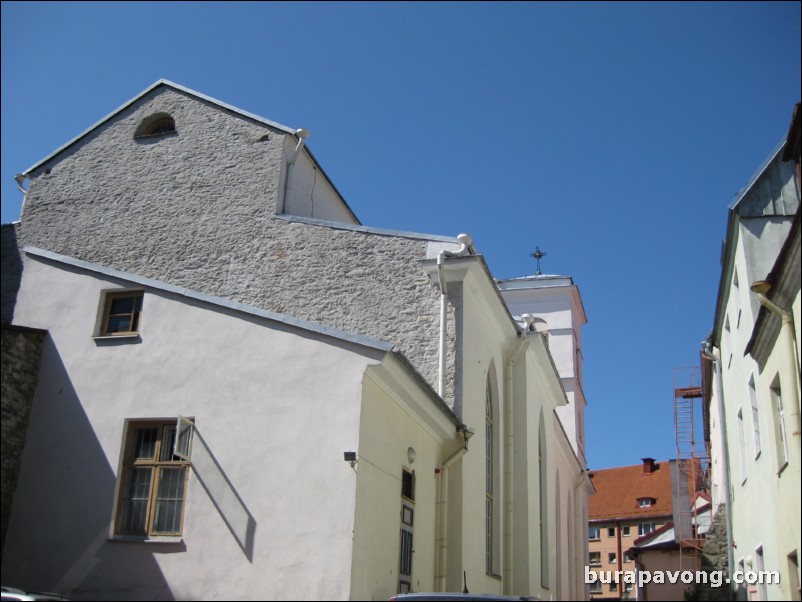 Inside the Old Town.