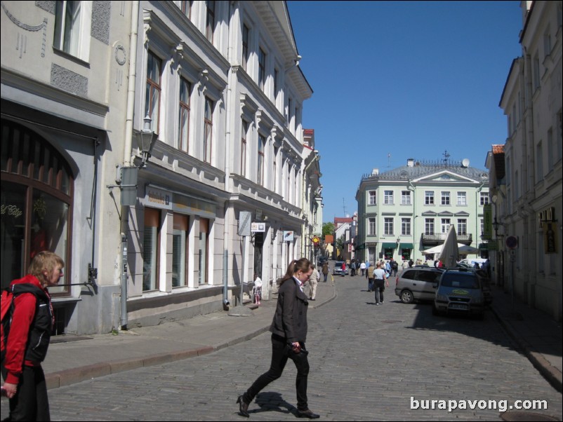 Inside the Old Town.