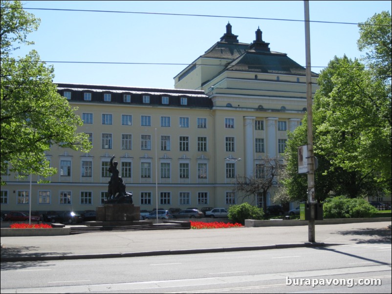 Inside the Old Town.