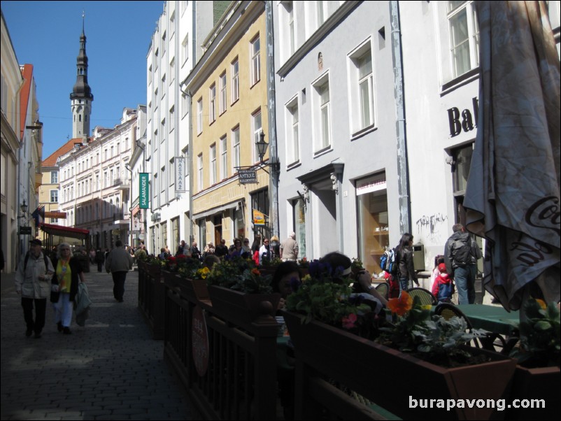 Inside the Old Town.