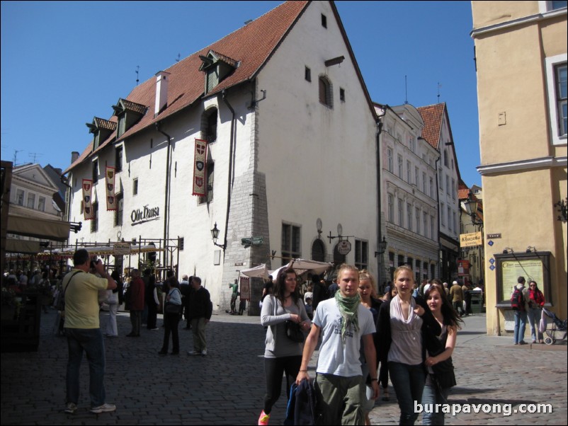 Inside the Old Town.