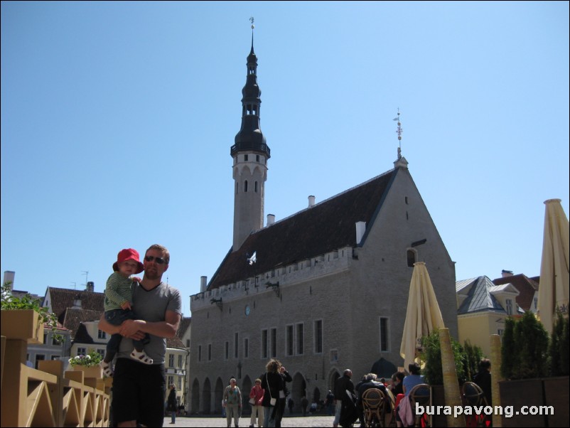 Tallinn medieval Town Hall (Raekoda).