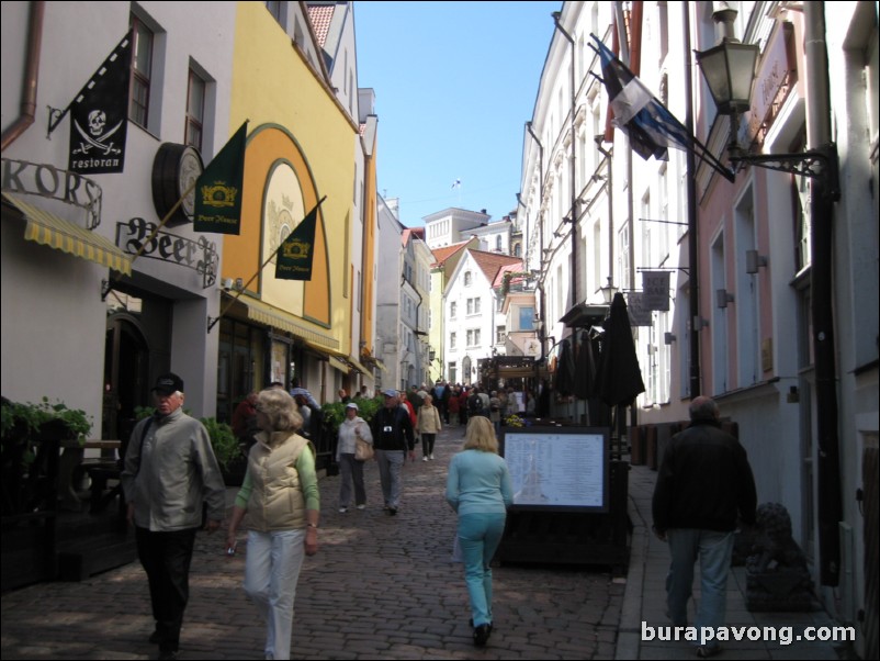 Inside the Old Town.