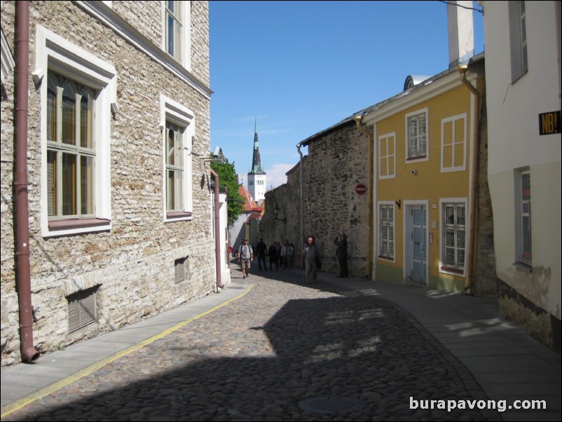 Inside the Old Town.