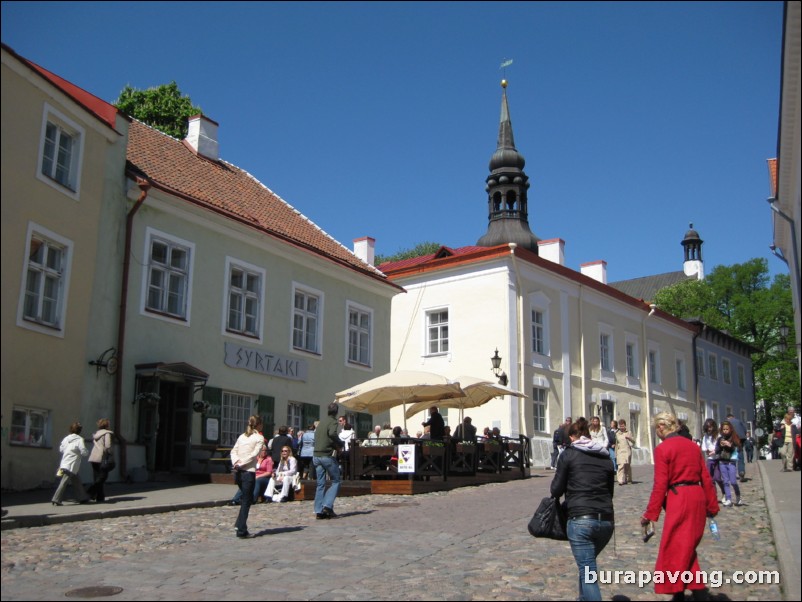 Inside the Old Town.