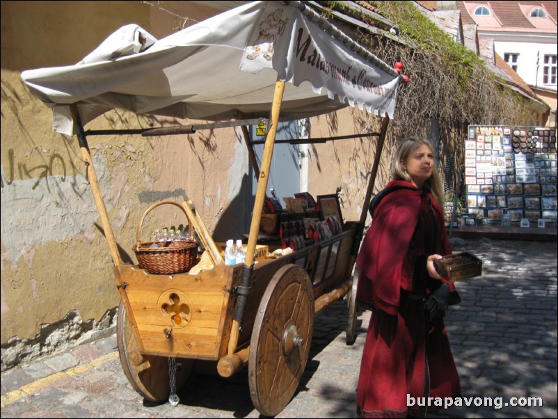 Inside the Old Town.