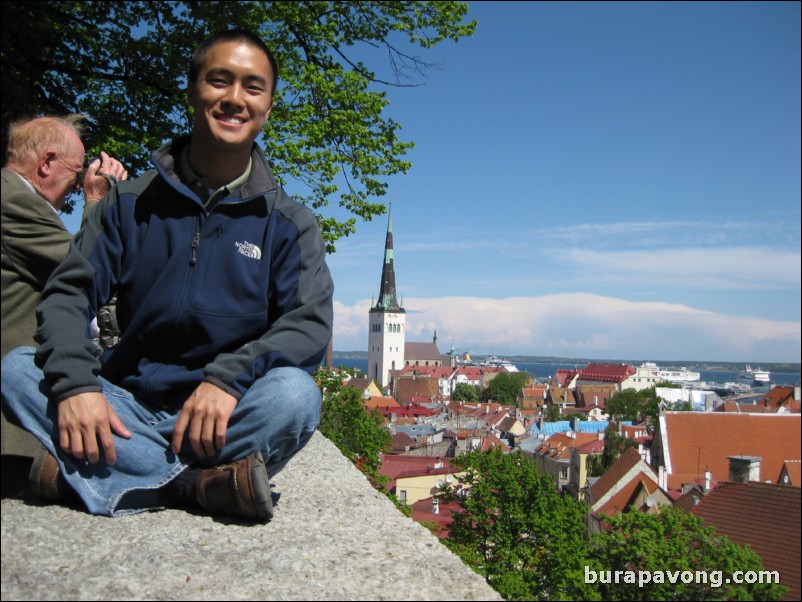 Looking over the Old Town.