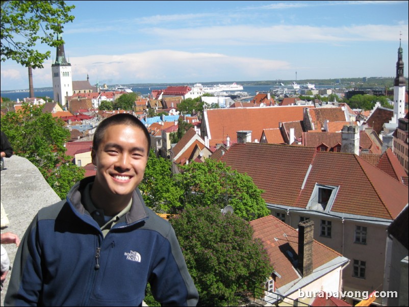 Looking over the Old Town.