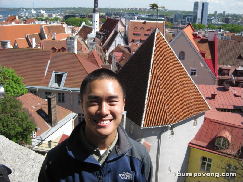 Looking over the Old Town.