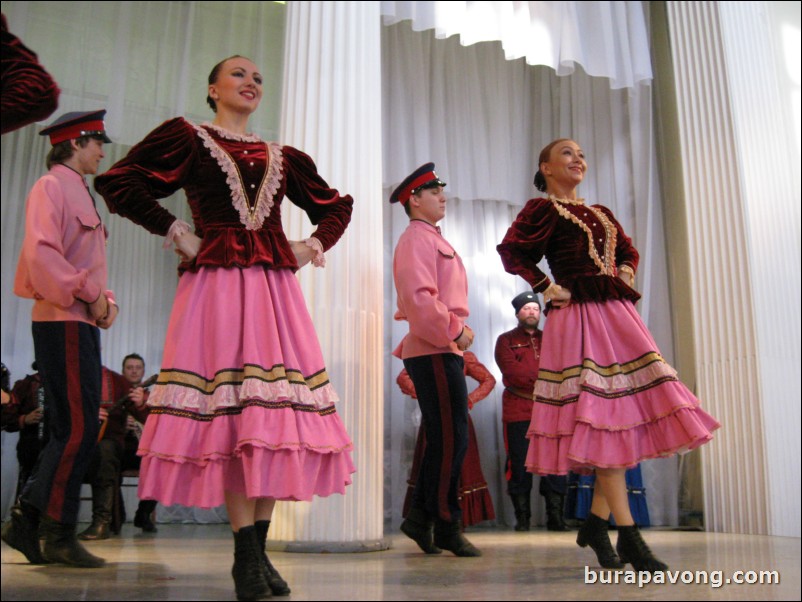 Maidan, a Cossack song-and-dance group.