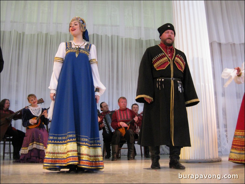 Maidan, a Cossack song-and-dance group.