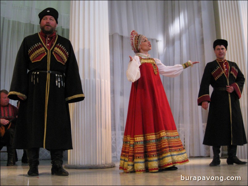 Maidan, a Cossack song-and-dance group.