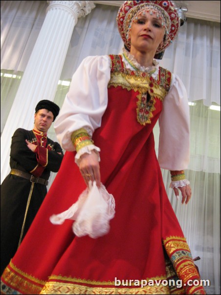 This lady did not take too kindly to me taking her photo on stage in front of everyone in the theater.