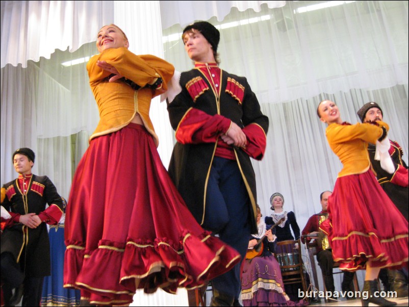 Maidan, a Cossack song-and-dance group.