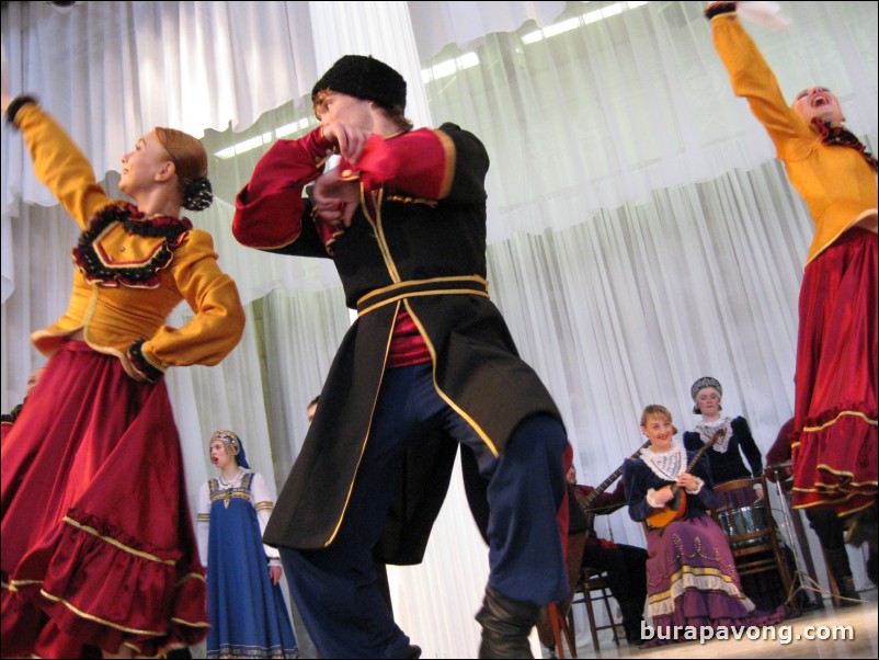 Maidan, a Cossack song-and-dance group.