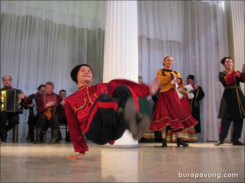 Maidan, a Cossack song-and-dance group.