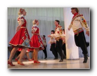 The Stars of St. Petersburg doing lyrical dances of the Russian North, Cossacks from the Don and Voronezh, and miniatures of the Urals and Siberia.