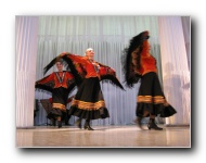 The Stars of St. Petersburg doing lyrical dances of the Russian North, Cossacks from the Don and Voronezh, and miniatures of the Urals and Siberia.