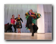 The Stars of St. Petersburg doing lyrical dances of the Russian North, Cossacks from the Don and Voronezh, and miniatures of the Urals and Siberia.