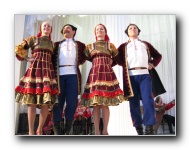 The Stars of St. Petersburg doing lyrical dances of the Russian North, Cossacks from the Don and Voronezh, and miniatures of the Urals and Siberia.