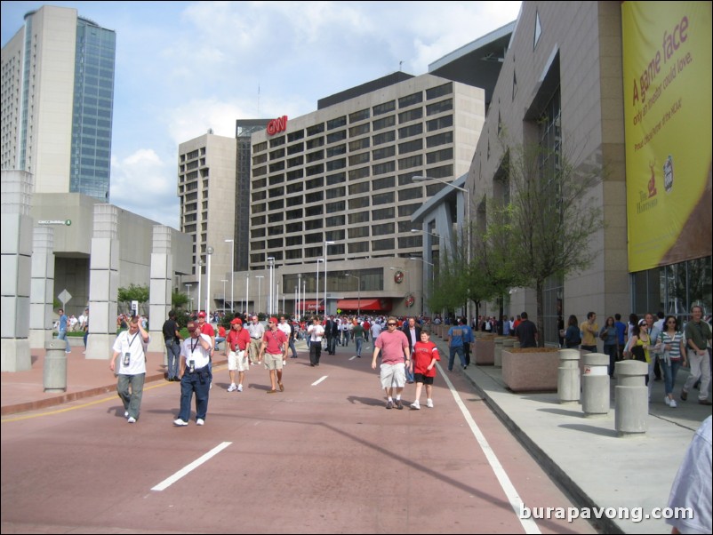 Georgia Dome/GWCC/Philips Arena area.