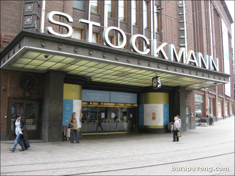 Stockmann department store.