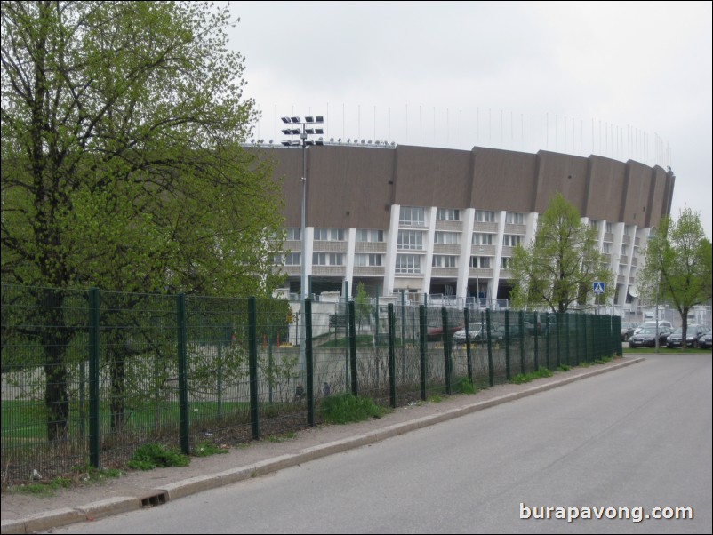 Helsinki Olympic Stadium, used for the 1952 Summer Olympics.