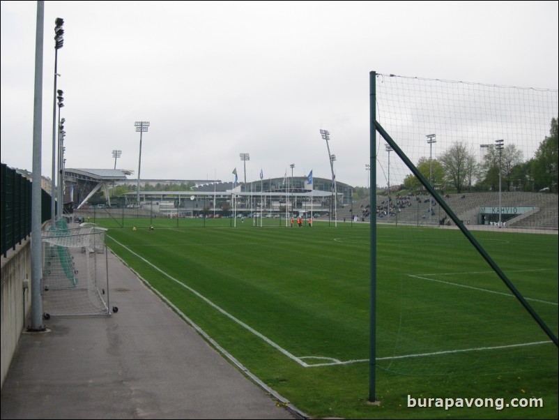 Helsinki Olympic Stadium, used for the 1952 Summer Olympics.