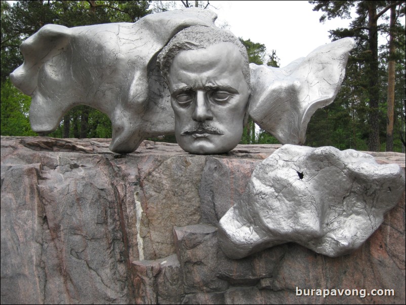 The Sibelius Monument in Sibelius Park.