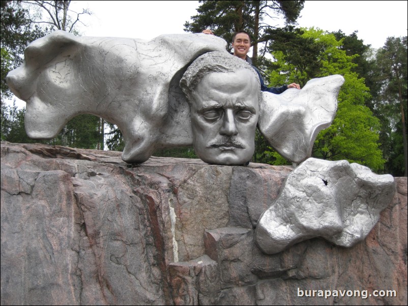 The Sibelius Monument in Sibelius Park.