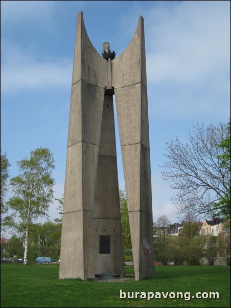 Kaivopuisto park, one of the oldest and best known parks in central Helsinki.